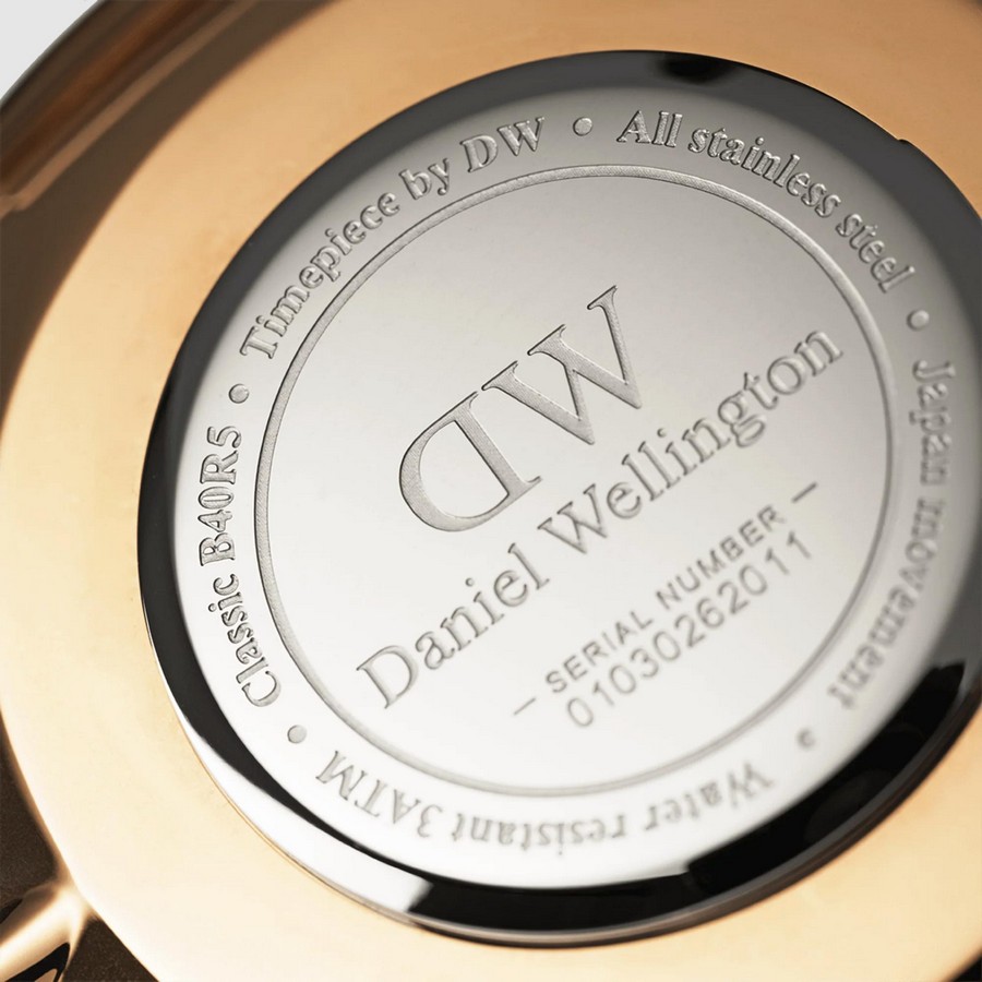 Đồng Hồ Dw Daniel Wallington Classic Bristol Nam Trắng Nâu Vàng